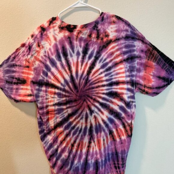Bored Teenager “The World Is Insane” Tie-Dye Graphic Tee - Picture 2 of 2